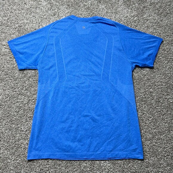Lululemon Men's XL Blue Short Sleeve T-Shirt - Picture 4 of 8